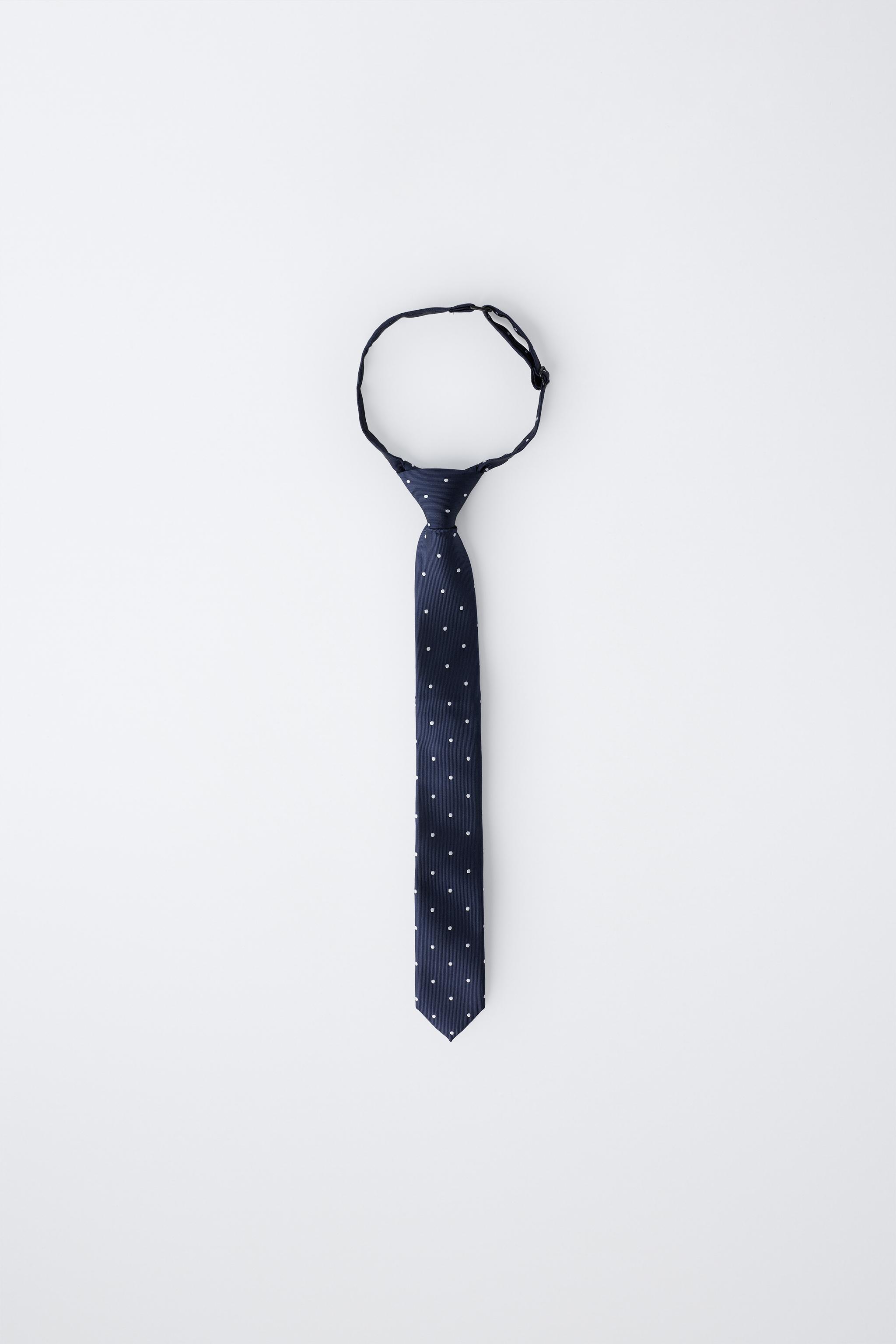 POLKA DOT PRINT TIE